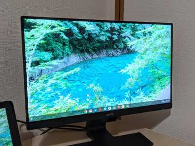 BenQの液晶ディスプレイ「GW2283(21.5インチ、IPS、輝度自動 BenQの液晶ディスプレイ「GW2283(21.5インチ、IPS、輝度自動
