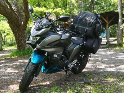 FAZER25で初めてのソロキャンプツーリング（新戸キャンプ場）｜OAR STYLE