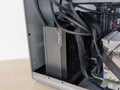 METIS PLUSの電源をFractal DesignのSFX-L電源「ION SFX 500G」に換装