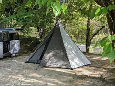 山鳥の森オートキャンプ場でまったり温泉キャンプ
