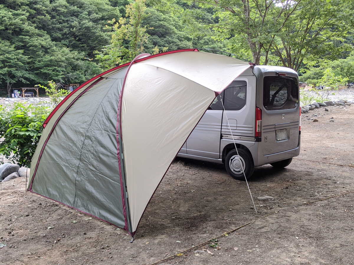 Hill stone  カーサイド タープ Hill Stone カーサイドタープ カーサイドシェルター 車用 タープ