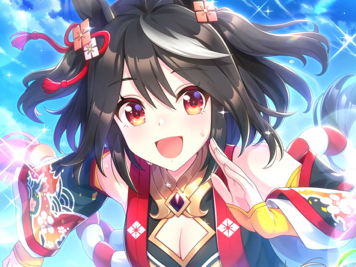 α1 ウマ娘 飲み物を胸にこぼす キタサンブラック スリーブ&プレイマット 71AQlFRbueL._UF350,350_QL50_.jpg